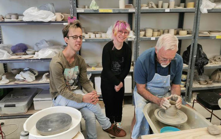 Pottery at Estuary Arts Centre 